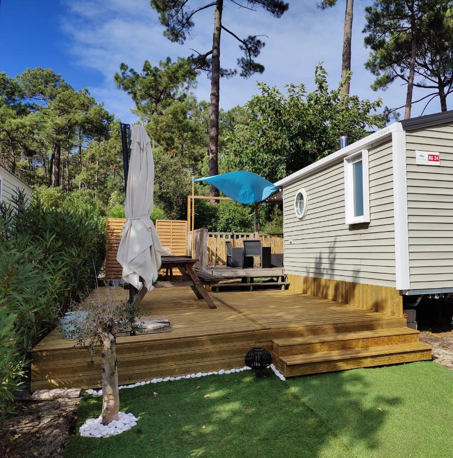 Mobile-Home 6 Personnes Cap Ferret Claouey Eksteriør billede