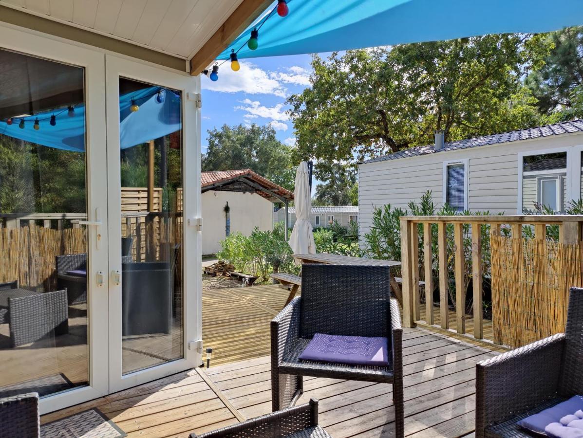 Mobile-Home 6 Personnes Cap Ferret Claouey Eksteriør billede